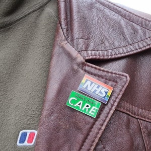 Tories Don&#39;t Care badge | Nobody likes a Tory | Boris Johnson Jeremy Hunt Political badge