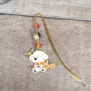 Lesezeichen Hund zu süß, inspirierte Welt der Magie, Zauberer, HP, Tiere, Fantasie