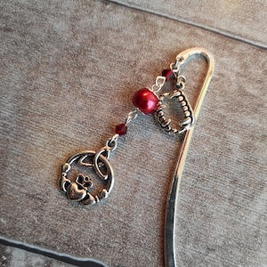 Bookmark inspired by Buffy, vampire, TV series, huntress, symbols
