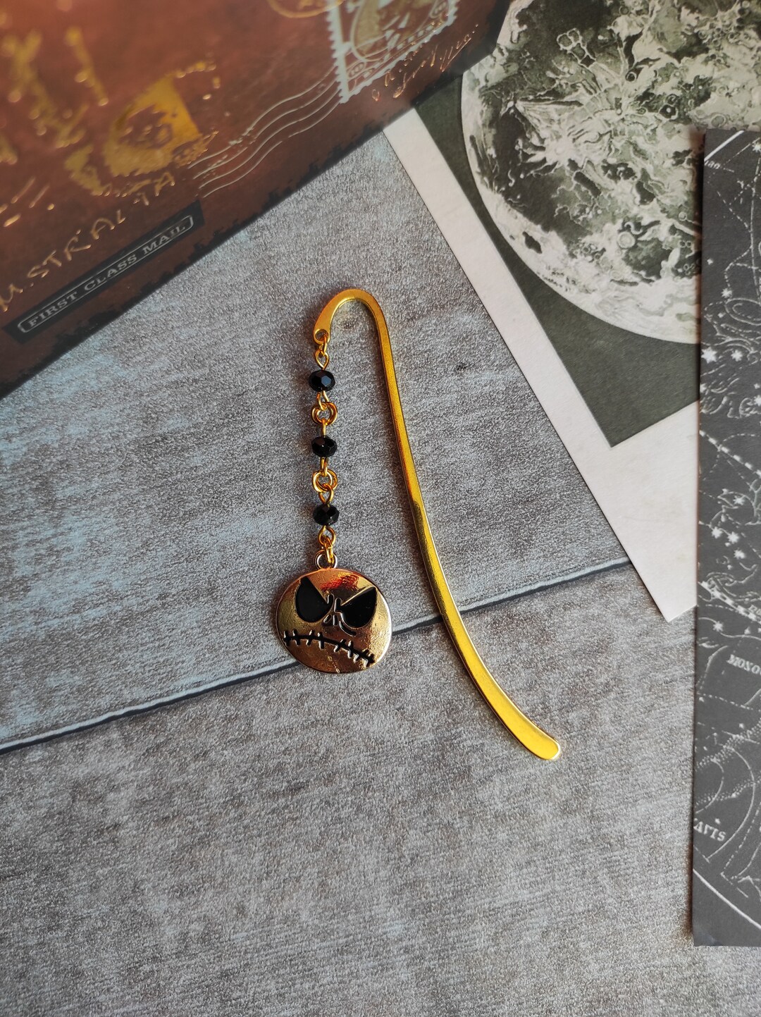 Bookmark Inspiration Jack Skellington Strange Christmas of - Etsy UK
