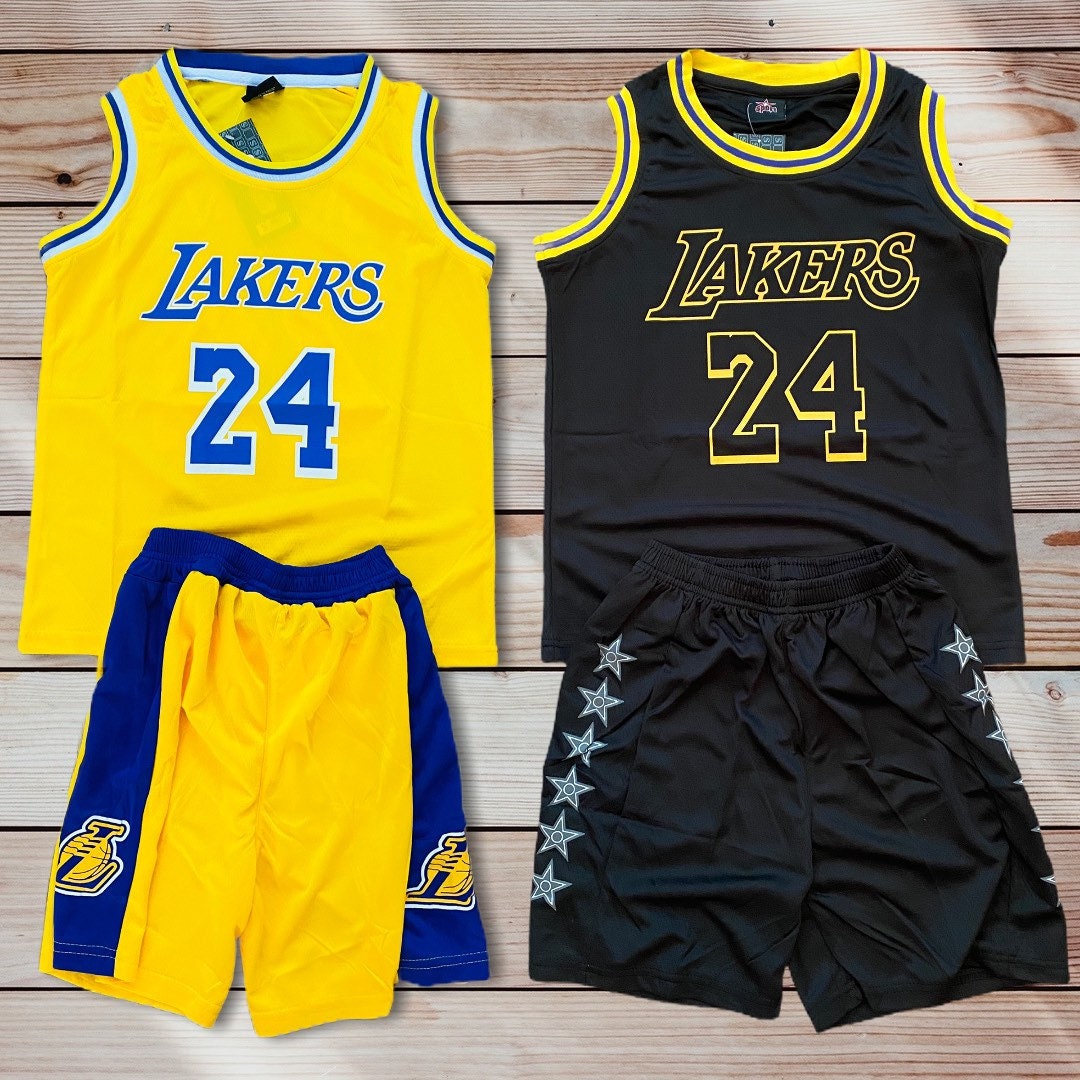 KIDS Kobe Basketball Bryant Jersey Set 8 24 23 James Etsy