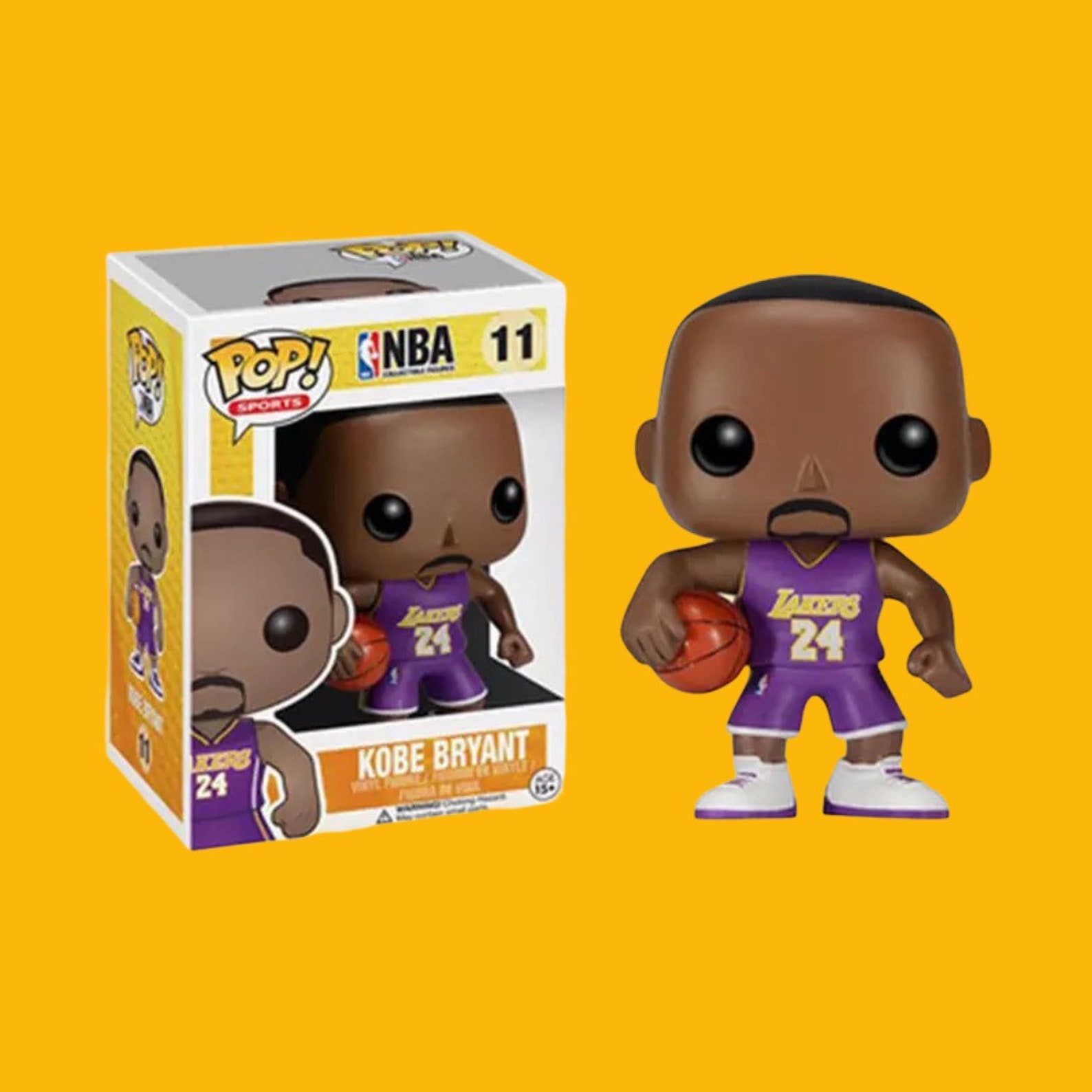 Kobe Bryant Custom Funko Figure Toy 8 24 | Etsy