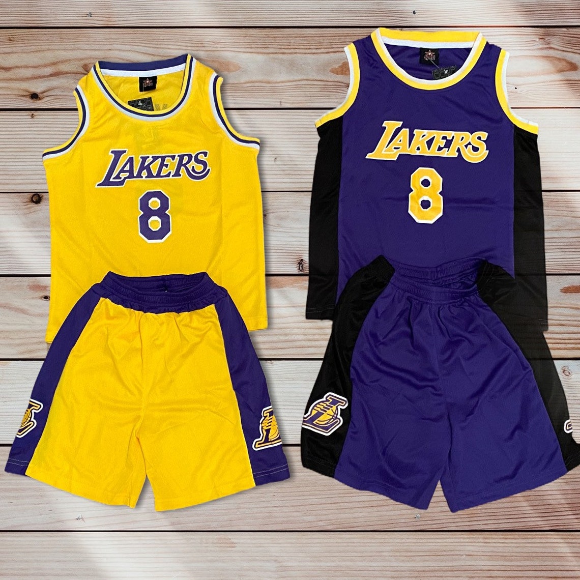 KIDS Kobe Basketball Bryant Jersey Set 8 24 23 James Etsy