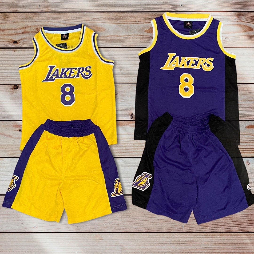 KIDS Kobe Basketball Bryant Jersey Set 8 24 23 James Etsy
