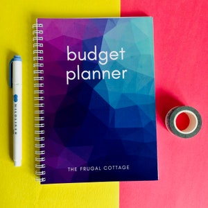 Budget Planner | Monthly Budget, Spending Tracker, Sinking Funds Tracker, Extra Income Tracker, Cash Envelope Budget,