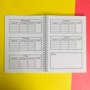 Budget Planner Monthly Budget, Spending Tracker, Sinking Funds Tracker, Extra Income Tracker, Cash Envelope Budget, image 5