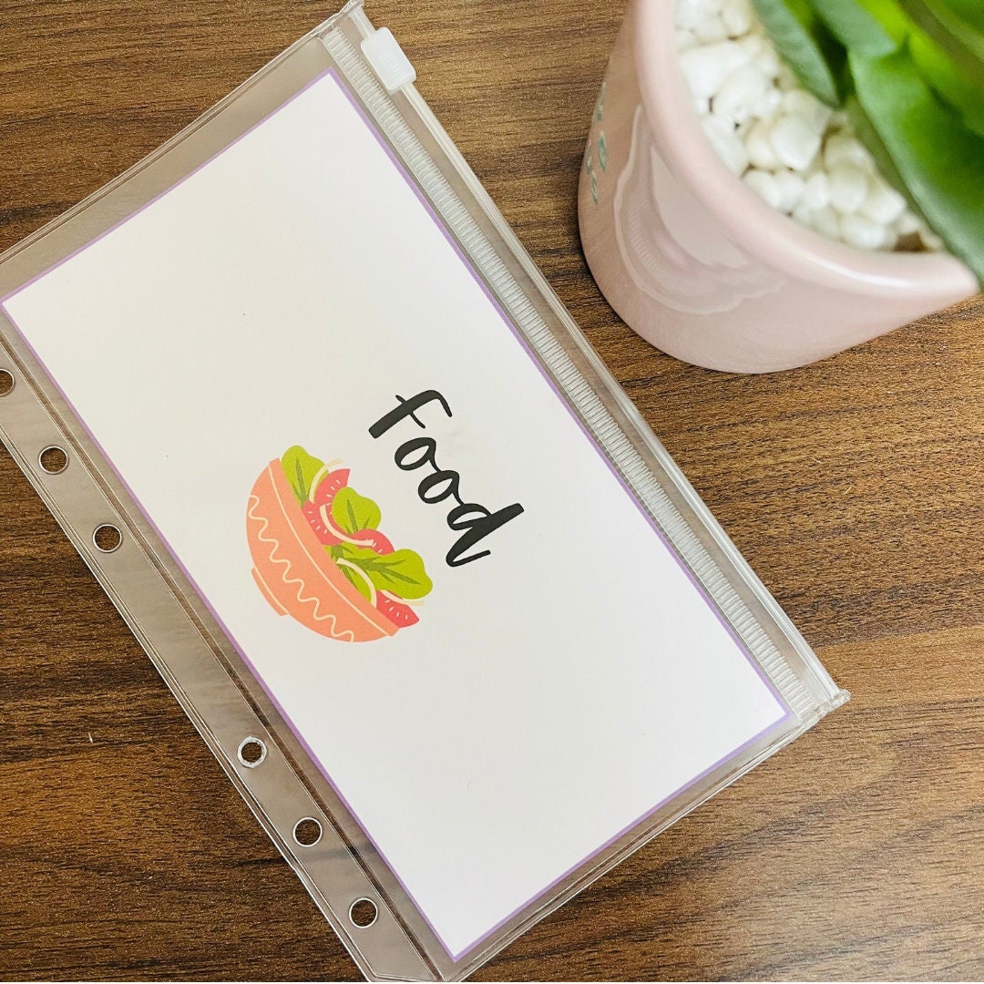 Food Cash Envelope | Cash Stuffing, Cash Envelopes, Budgeting - Etsy