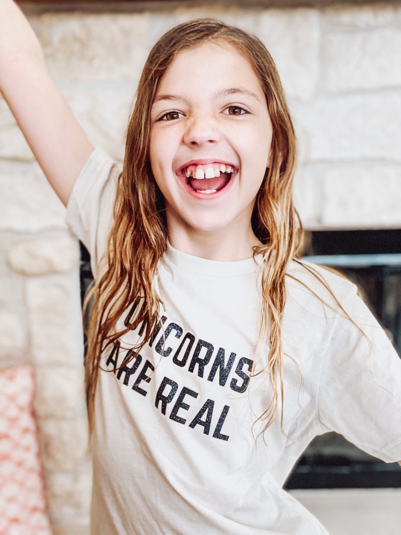 Unicorns Are Real Tshirt Unicorns Shirt I Believe in Etsy