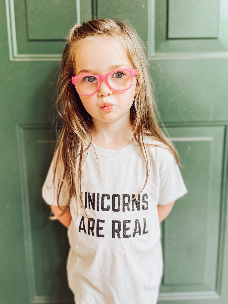 Unicorns Are Real Tshirt Unicorns Shirt I Believe in Etsy