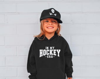 Sudadera juvenil In My Hockey Era / Sudadera con capucha de hockey / Sudadera de hockey / Sudadera de hockey para niñas / Sudadera de hockey para niños