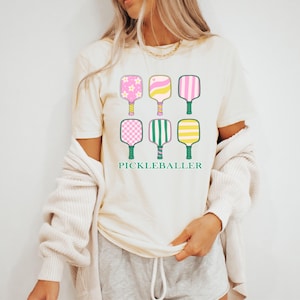 Pickleball Shirts | Pickleballer Tshirt | Pickleball Fächer | Geschenk für Pickleballer