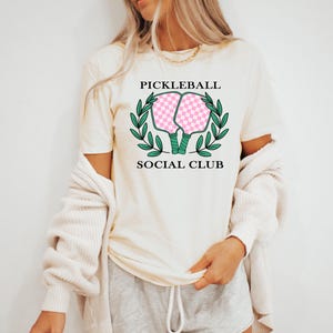 Pickleball Social Club Shirt | Pickleball Era Tshirts | Cute Pickleball Shirts | Gift for Pickleballers