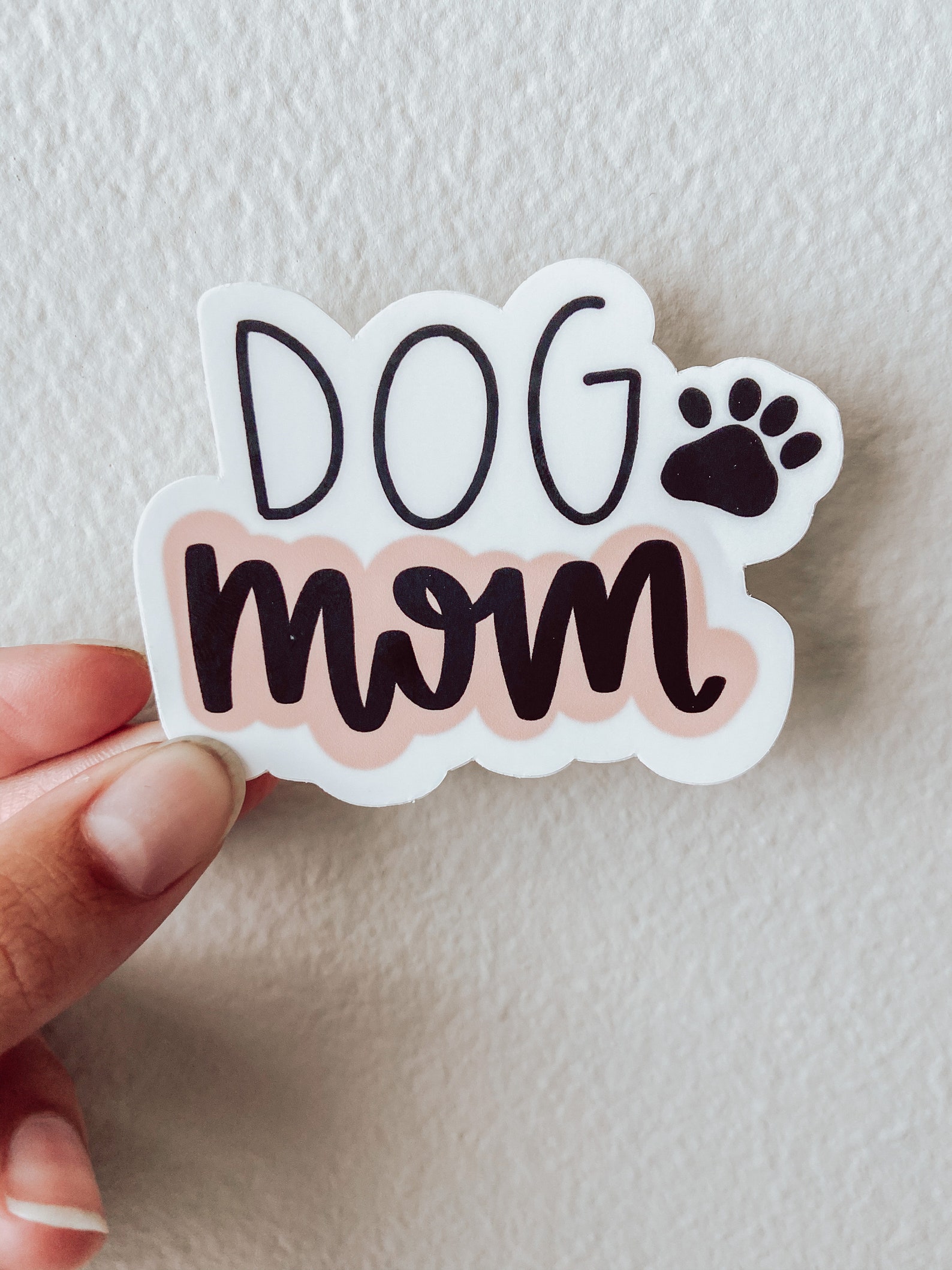 Dog Mom Sticker Dog Momma Sticker Dog Mom Gift Etsy