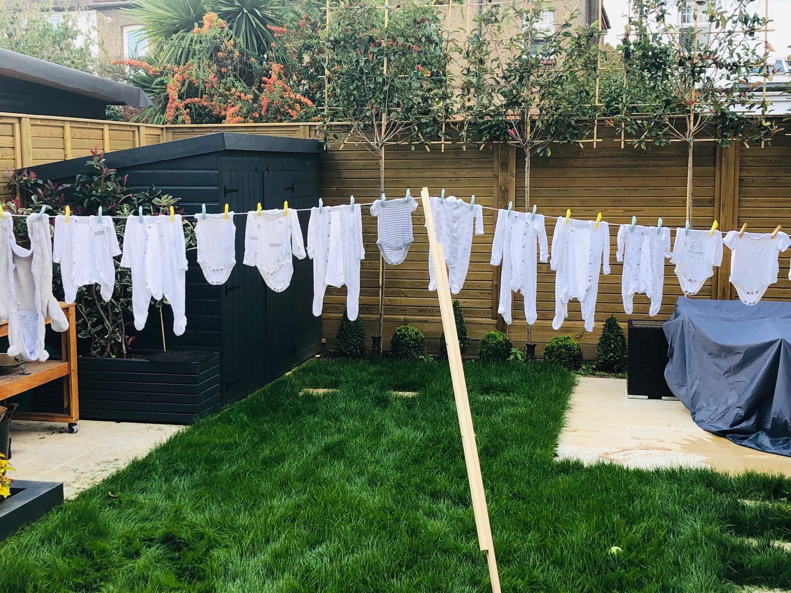 Wooden Clothes Line Prop Extendable Etsy