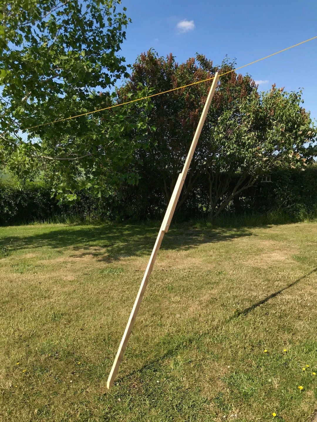 Wooden Clothes Line Prop Extendable Etsy