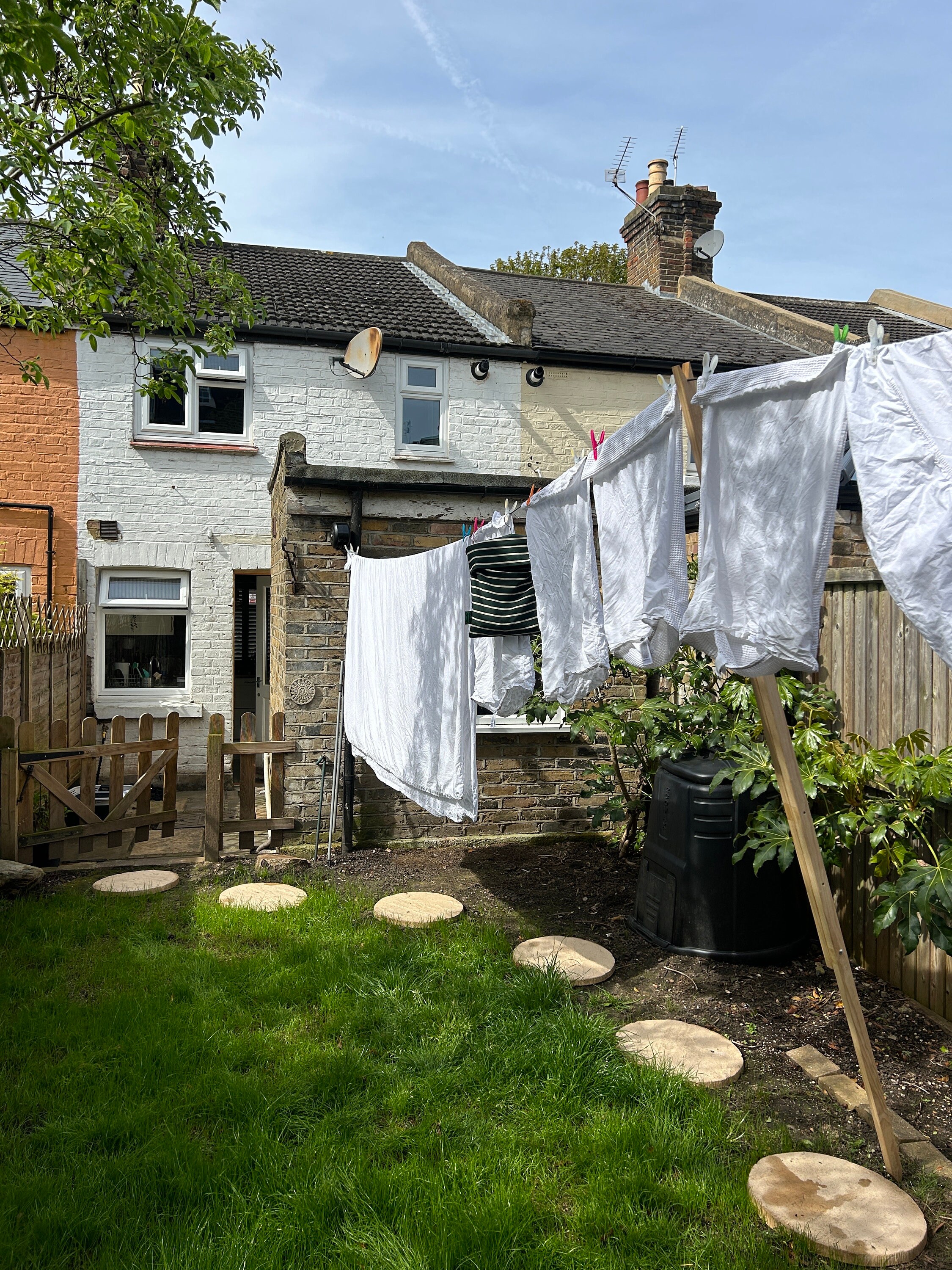 Wooden Clothes Line Prop Extendable Etsy UK