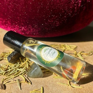 Pomegranate Pumpkin Rosemary Body Oil, Skincare, Infused, Magical