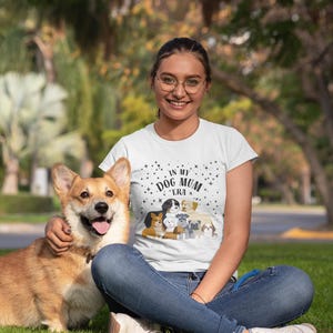 In My Dog Mum Era Tee / Dog Lovers Tee / Perfect Gift For Dog Parents