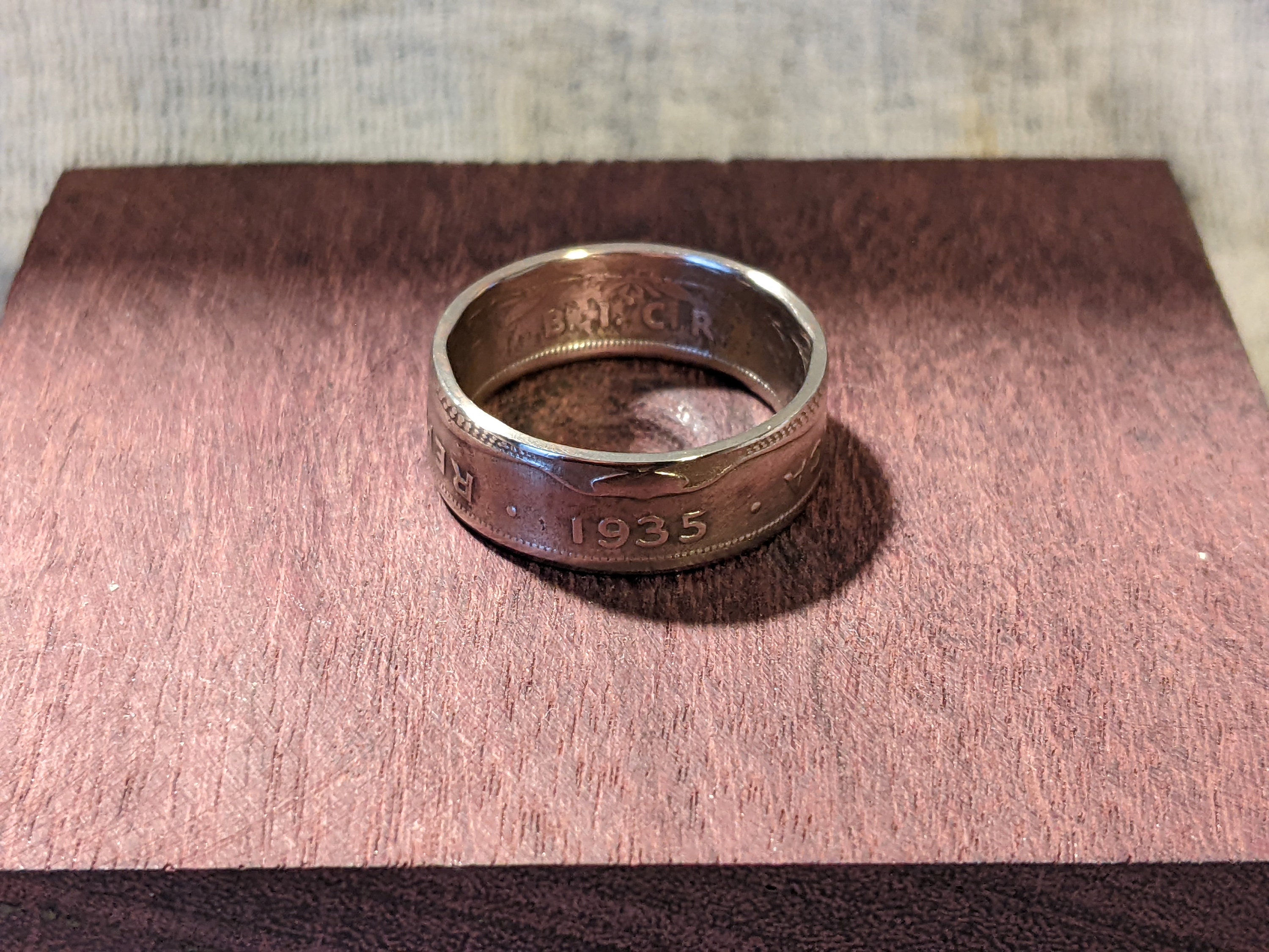Costa Rica Coin Ring 50 and 100 Colones - Handmade Coin Jewelry ...