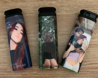 Custom Refillable Torch Butane Lighter