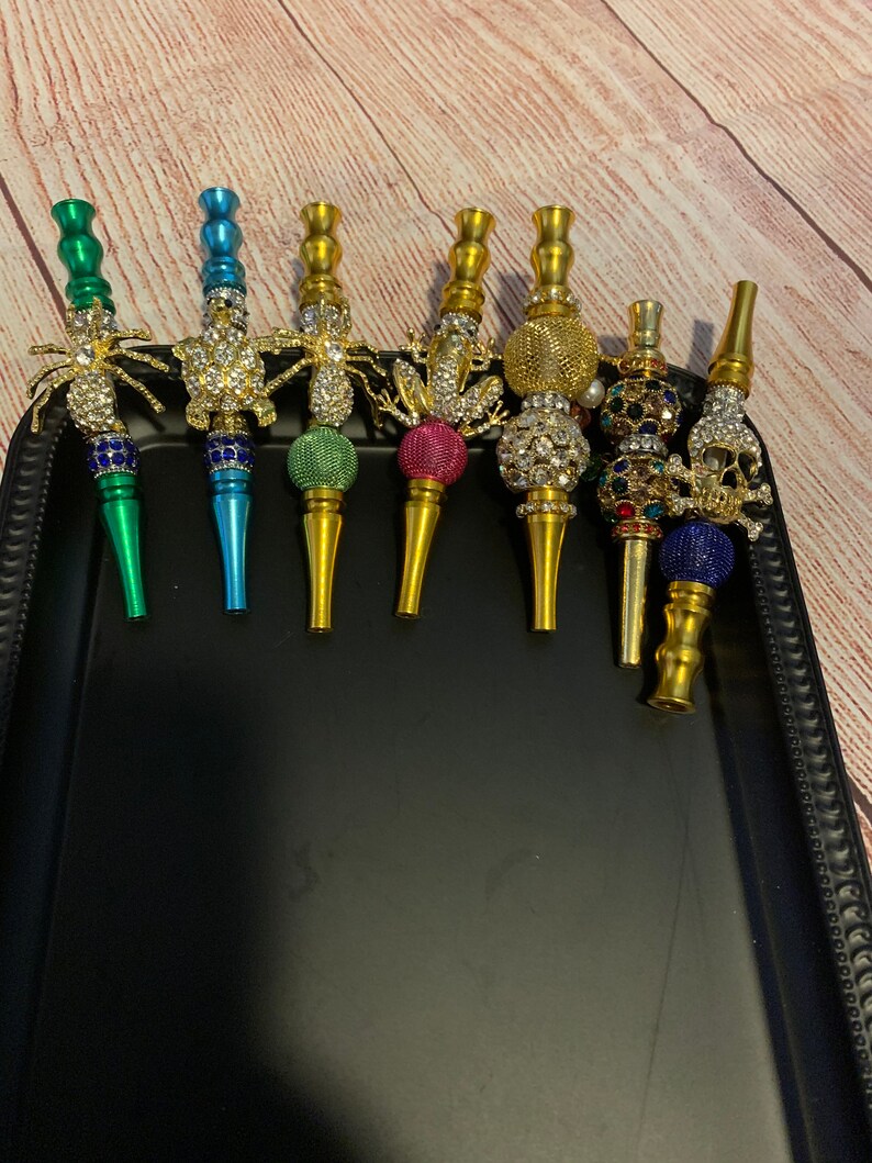 10 x Bling blunt holder roach clip hookah tip wholesale and Etsy