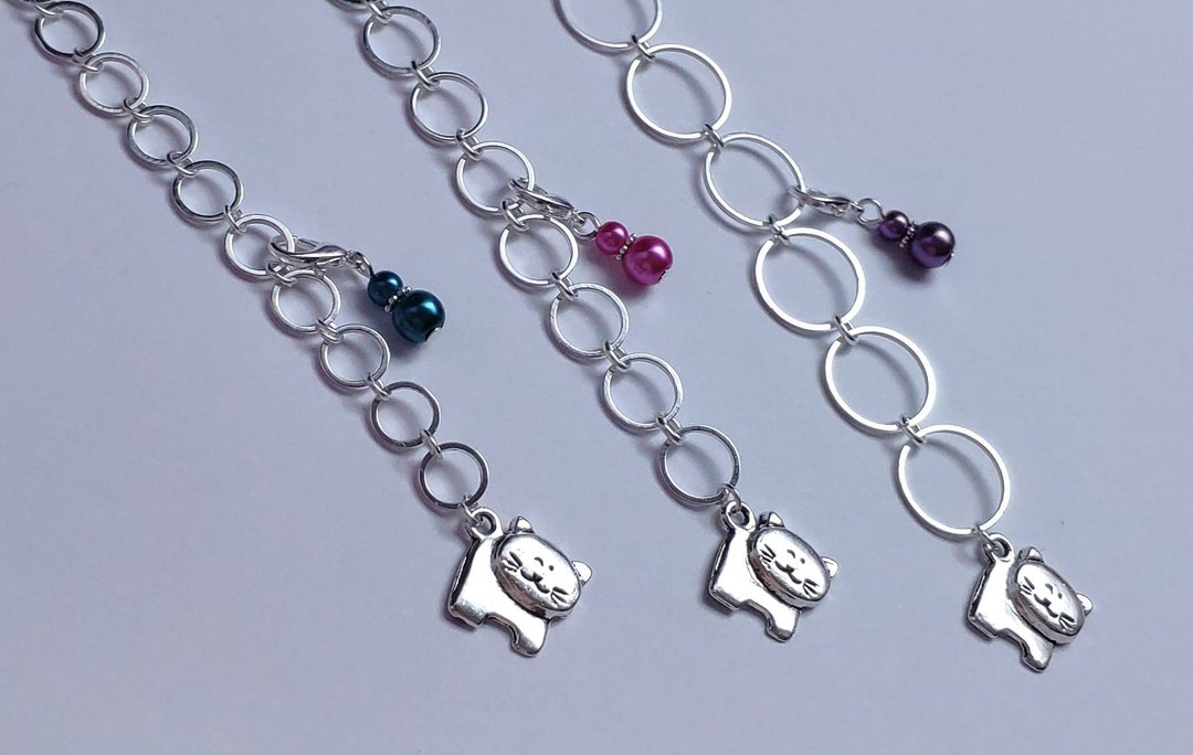 Row Counter, Chain Counter for Knitting, Knitting Counter Cat Design ...