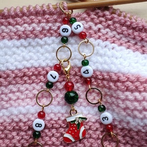 Chain counter, row counter for knitting, Christmas gift