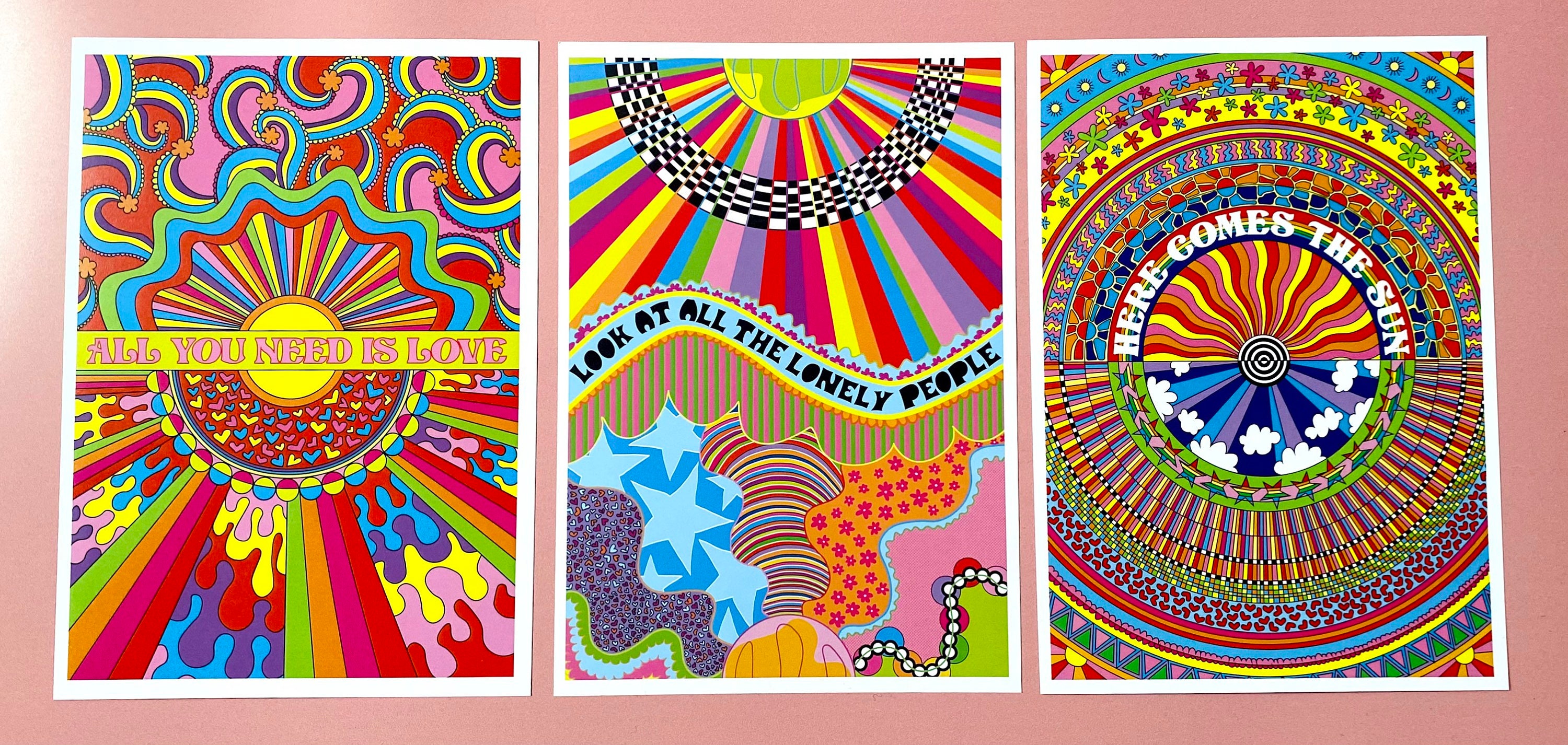 All You Need is Love Art Print Etsy