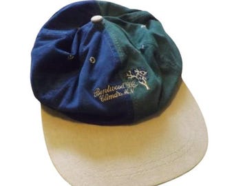 Gorra de béisbol vintage Bentwood Climax MN de los años 80, estilo retro, ajustable con velcro, irónica, divertida, única, de los años 90, grunge, indie.