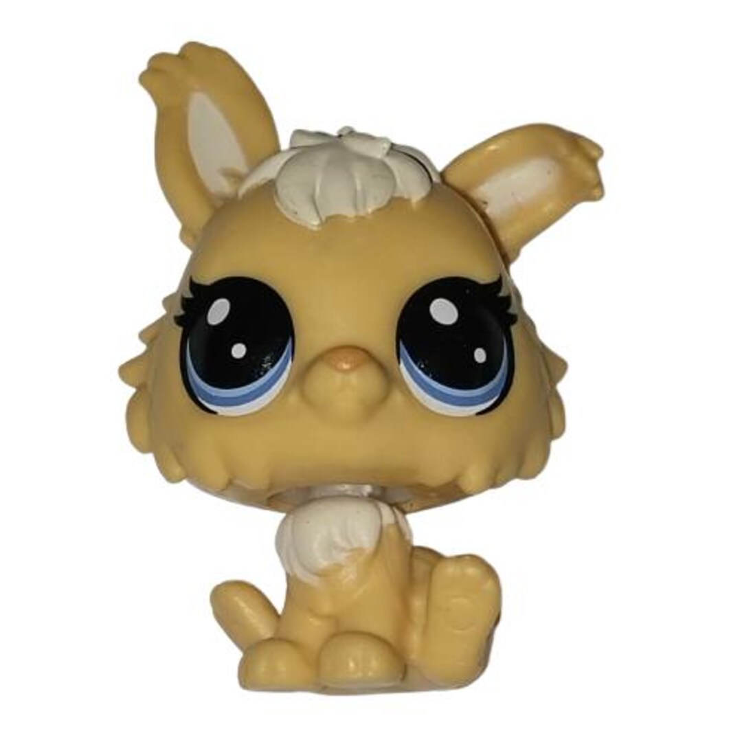 Angora Rabbit Bunny 3 #159 Original Littlest Pet Shop LPS Authentic ...