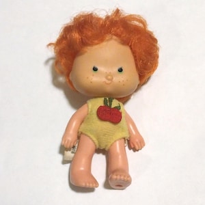 Baby Apple Dumplin 1979 Kenner Strawberry Shortcake Doll Toy Vintage 80s Collectible Collector Incomplete Clothes Outfit 1980s Posable