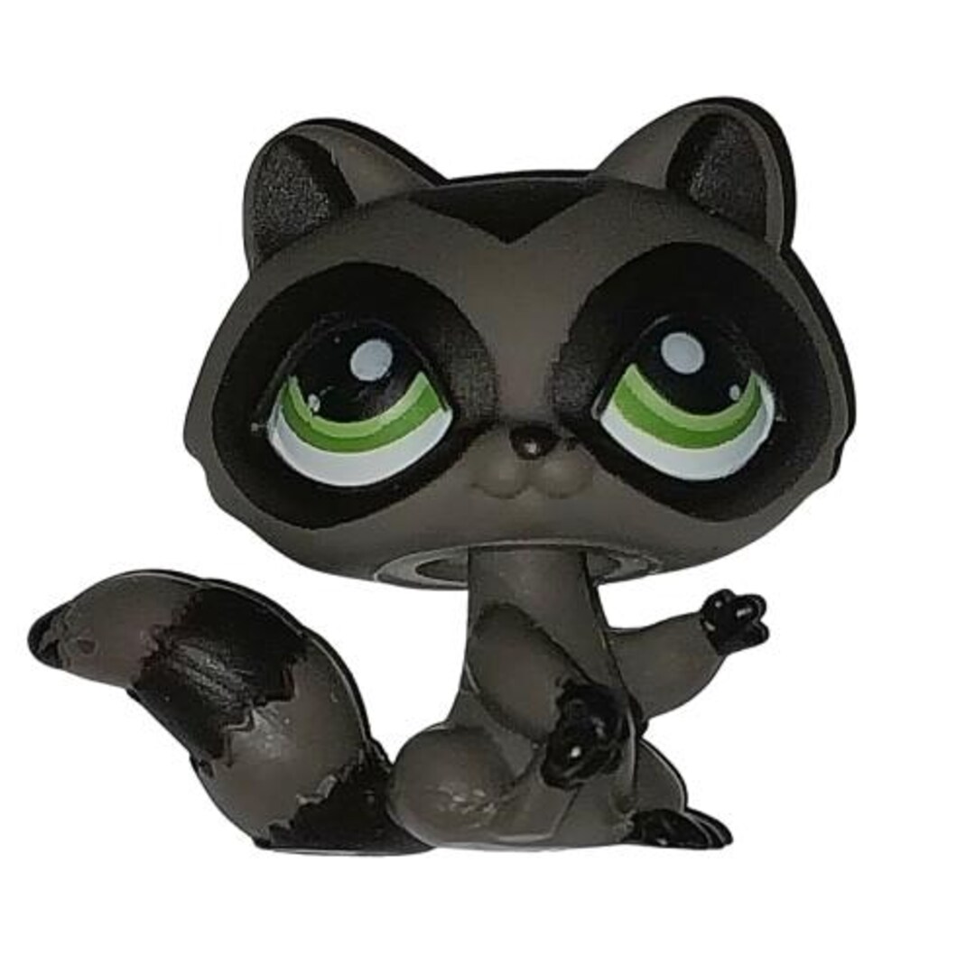 Lps Raccoon Raccoon #450 Littlest Pet Shop LPS Authentic Vintage 2000s Y2k Kidcore ...