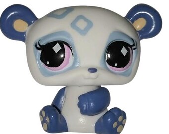 Littlest Pet Shop #899 Panda Yeux Marrons - Hasbro, Occasion, Pour Collection