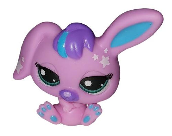 Lop Ear Bunny Rabbit #49 G7 G2 Original Littlest Pet Shop LPS ...
