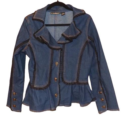 ジャケット・アウター y2k punk style trackerjacket 00s archive Y2K 00s Fur Velor Track Jacket Black Grunge Punk Rock Retro