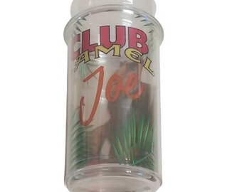 Joe Club Camel Cigarettes Beach Club Drink Mug Vintage 90s 1990s Memorabilia Merchandise Merch Vtg Retro Thermo-serv cup glass