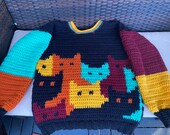 Custom Order Handmade Crochet Items Sweaters, Hats, Plushies, Home Goods, Blankets, Amigurumi Cats N Crafts Portfolio