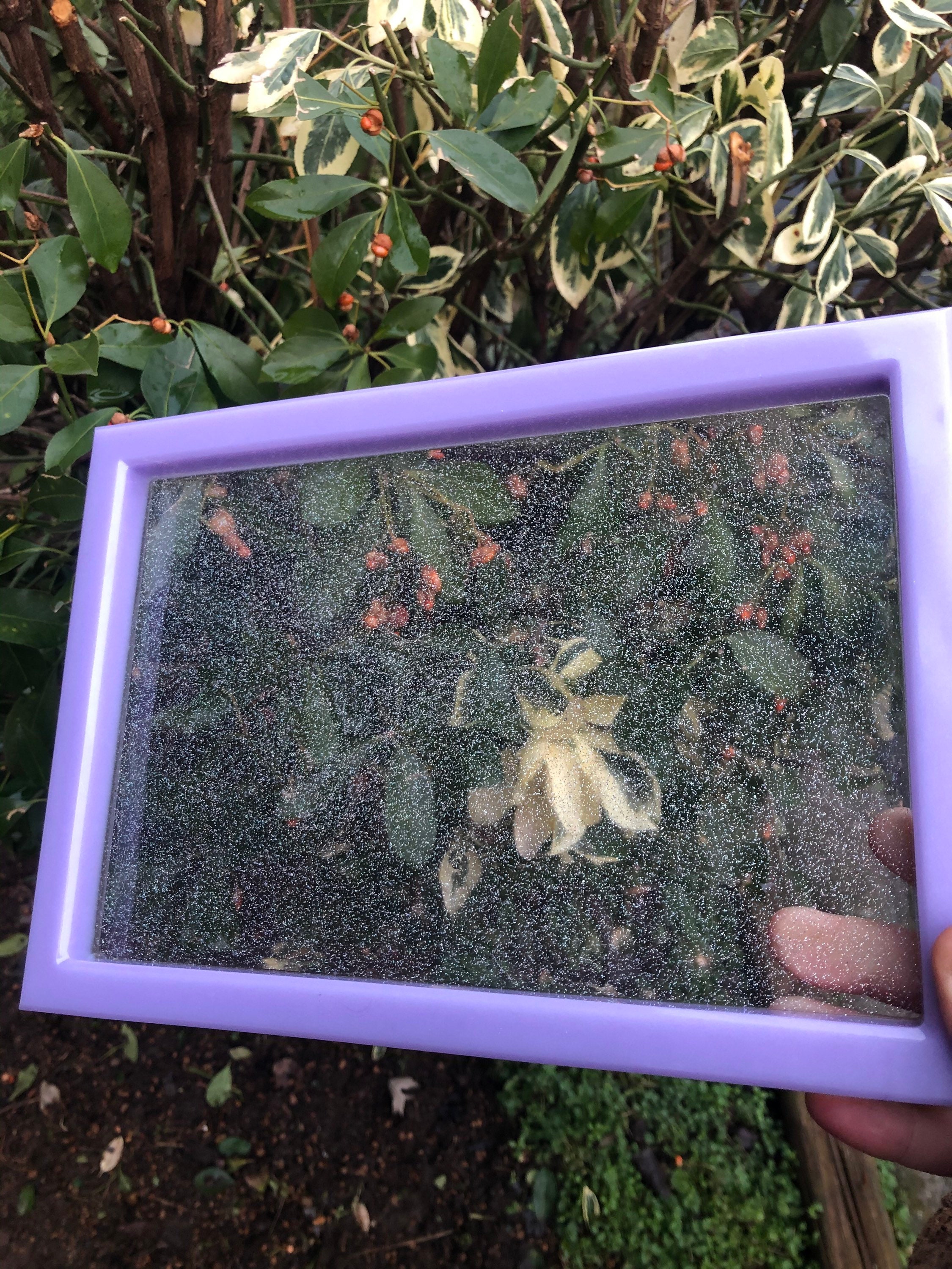 Lavendel & Glitter Rolling Tablett | Etsy