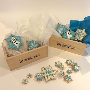 Disney &quot;Frozen&quot; Themed Sugar Cookies _ set of 12 (7 different designs)