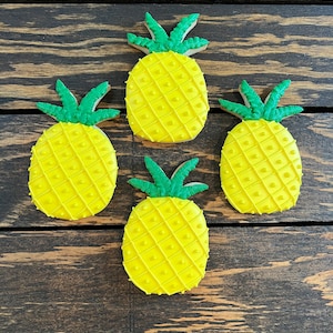Pineapple Sugar Cookies / set of 8