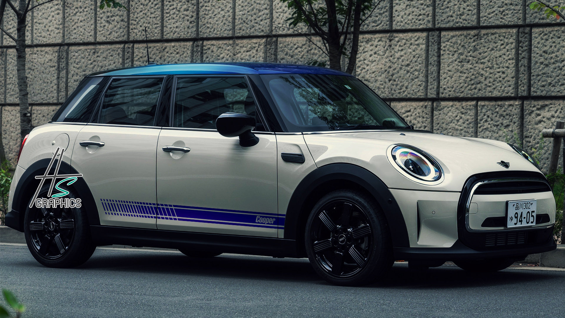 Mini Cooper Side Stripes Stripes for Side Skirt Racing - Etsy
