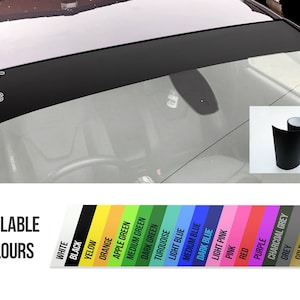 Scheibenklebestreifen Sonnenschutz 29 cm x 140 cm universal Touring Car Van suv