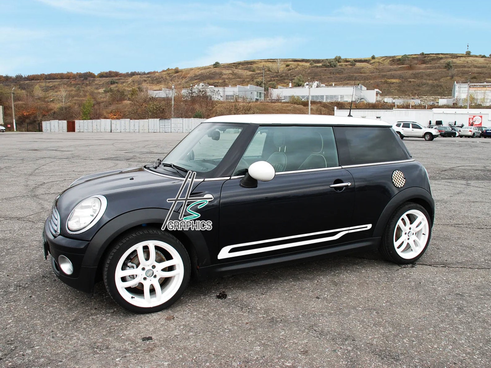 Mini Cooper Side Stripes Stripes for Side Skirt Racing | Etsy