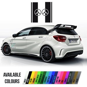 Side stripes for Mercedes Benz W176 A Class A45 AMG Vinyl Decals Stickers