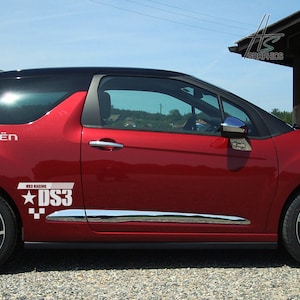 X2 Stickers for Citroen DS3, Adhesive Decal Side Vinyl Sticker - Etsy UK