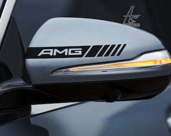 メルセデスベンツ AMG バックミラー カーステッカー レーシング