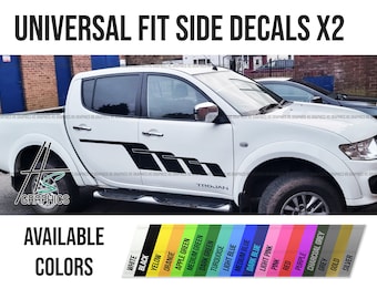 Adesivo Auto Banda Laterale Racing SPORT Tuning Racing Strisce Decalcomanie Auto - Foto 9