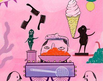 All You Can Eat 1 – Signed Archival Print