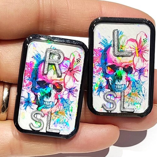 Rainbow Sugar Skull Xray Markers Colorful Xray Markers With Etsy