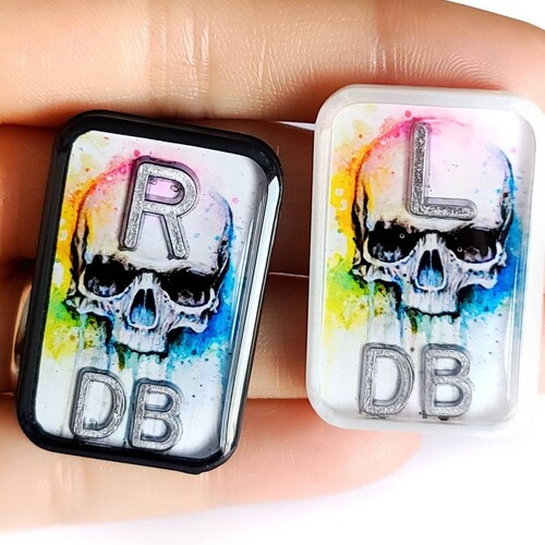 Biohazard Skull Xray Marker Set Neon Skull Xray Markers Etsy